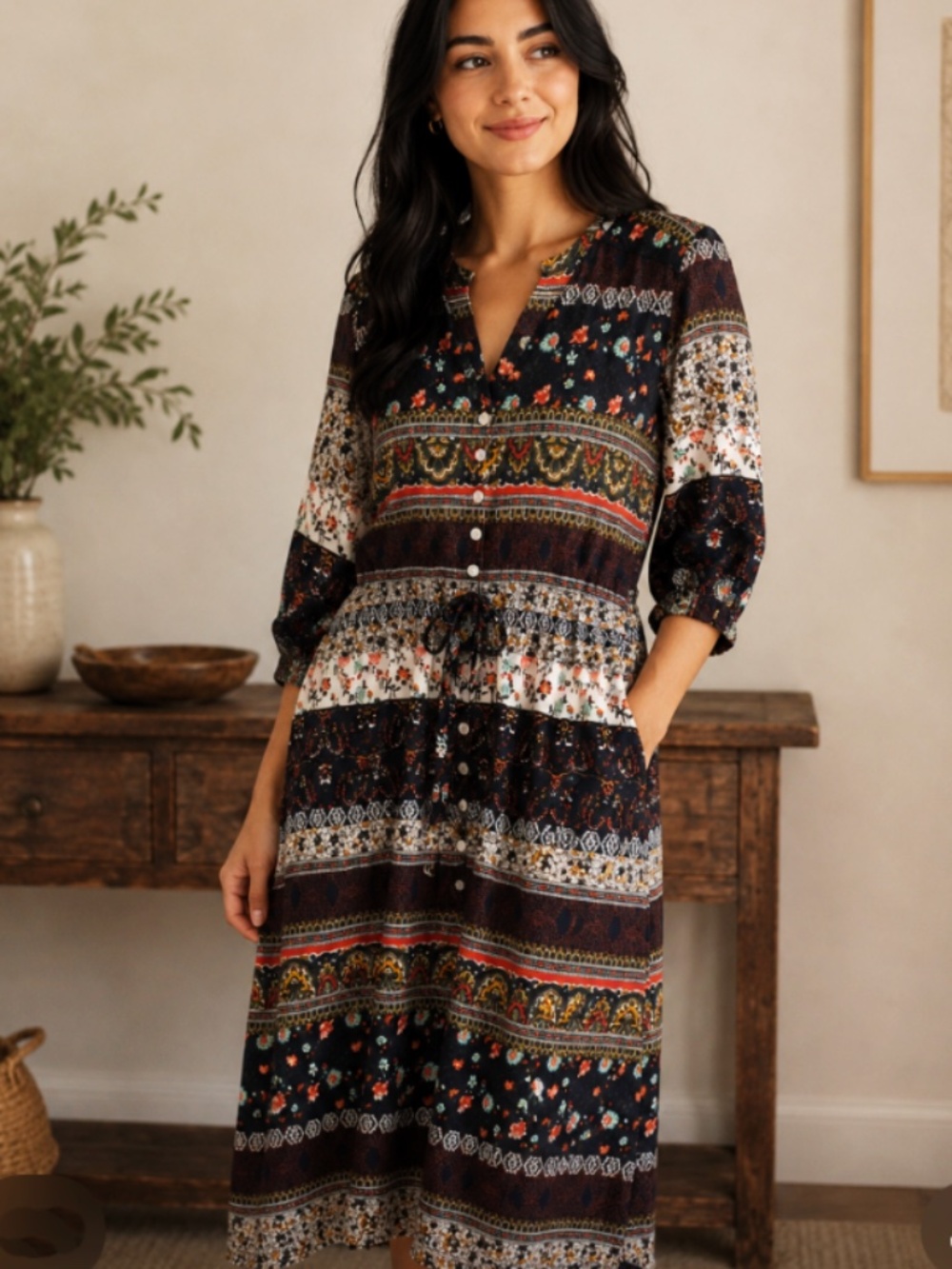 MEXICAN SUMMER DRESS SIZE S